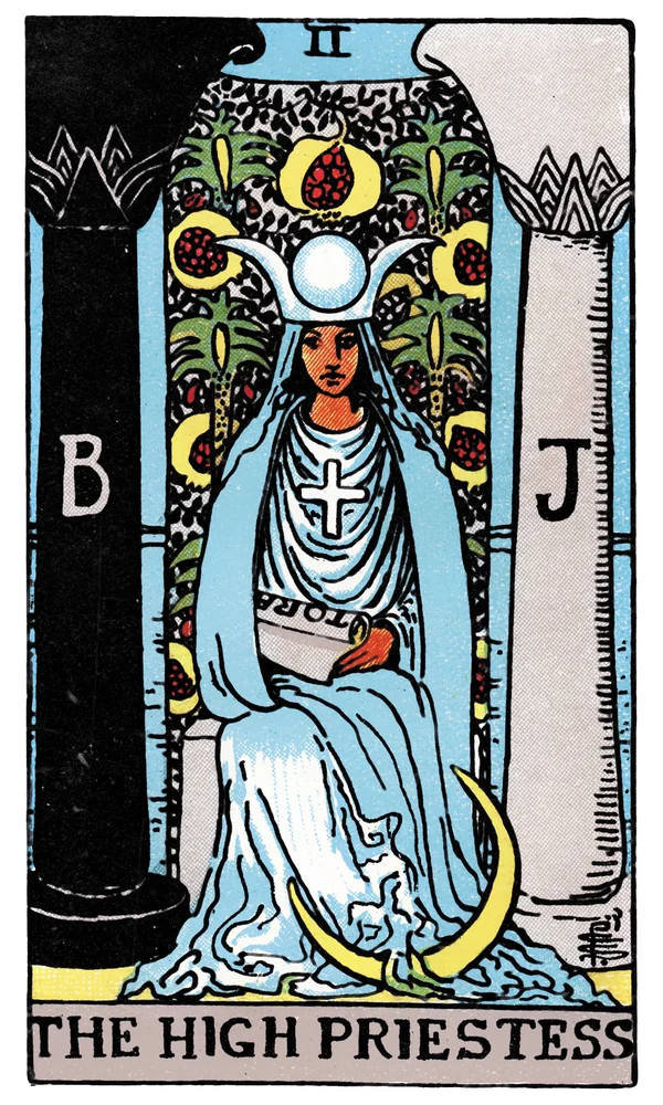 Tarot card The High Priestess