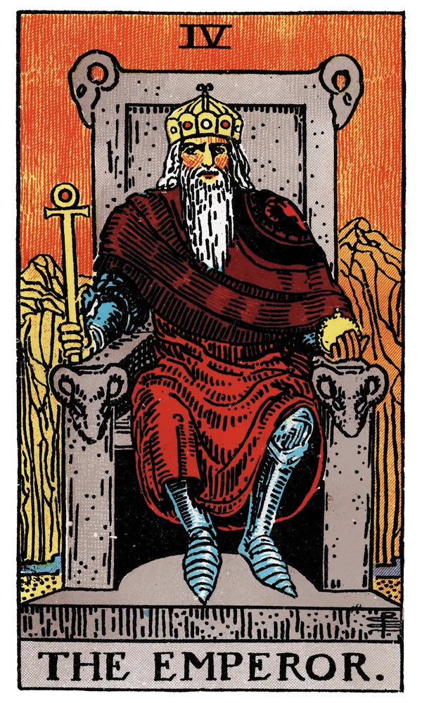 Tarot card The Emperor