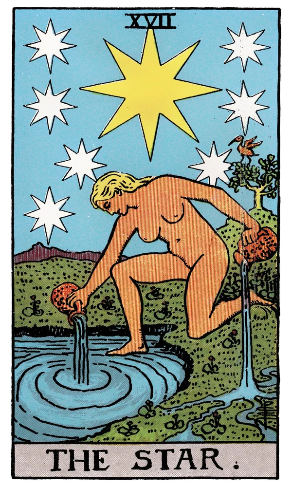 Tarot card The Star