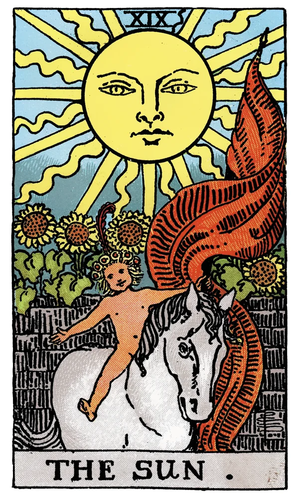 Tarot card The Sun