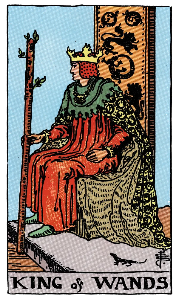 Tarot card King of Wands