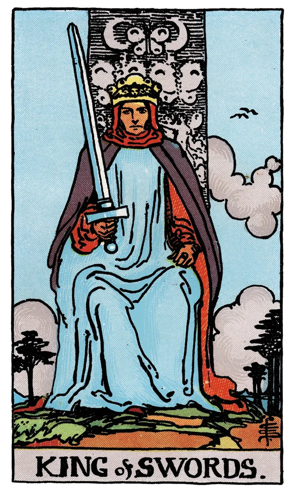 Tarot card King of Swords