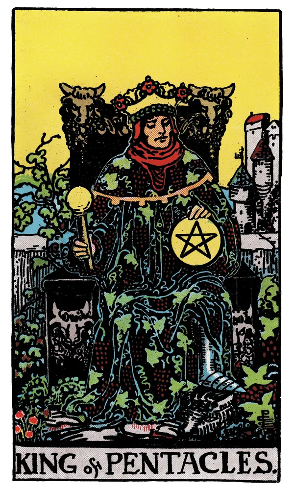 Tarot card King of Pentacles